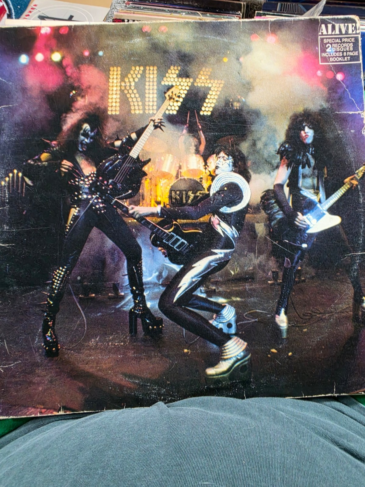 KISS Alive 2xLP Canada Casablanca NBLP 7020 1975 VG/VG No Booklet