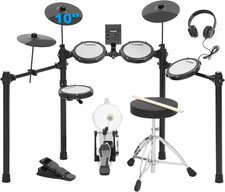 Electric Drum Set for Beginner with Kick Hammer Pedal,10