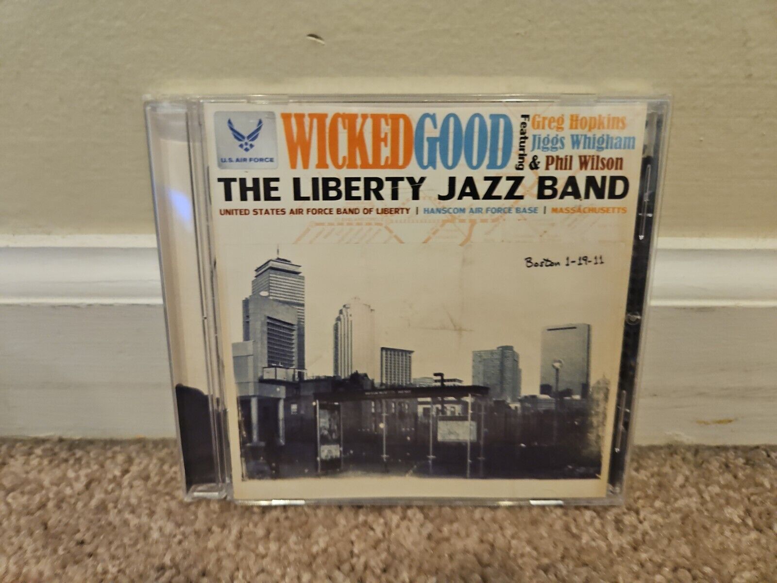 The Liberty Jazz Band/US Air Force Band - Wicked Good (CD, 2011)