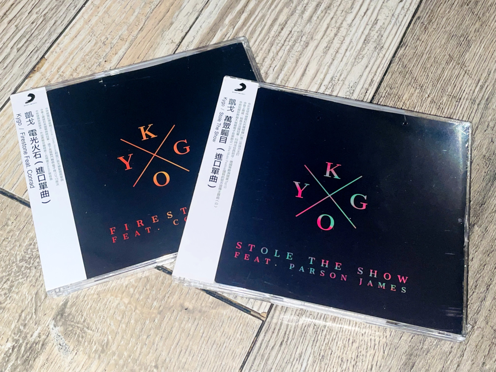 Kygo Firestone Stole The Show EU Single CD New Sealed Conrad Sewell Parson James