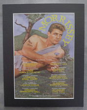 Morrissey 1999 UK Tour Promo Original Tour Advert Mounted 14x11