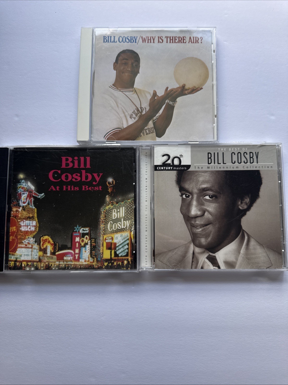 Vintage Bill Cosby Audio CDs – Lot of 3 Comedic Albums