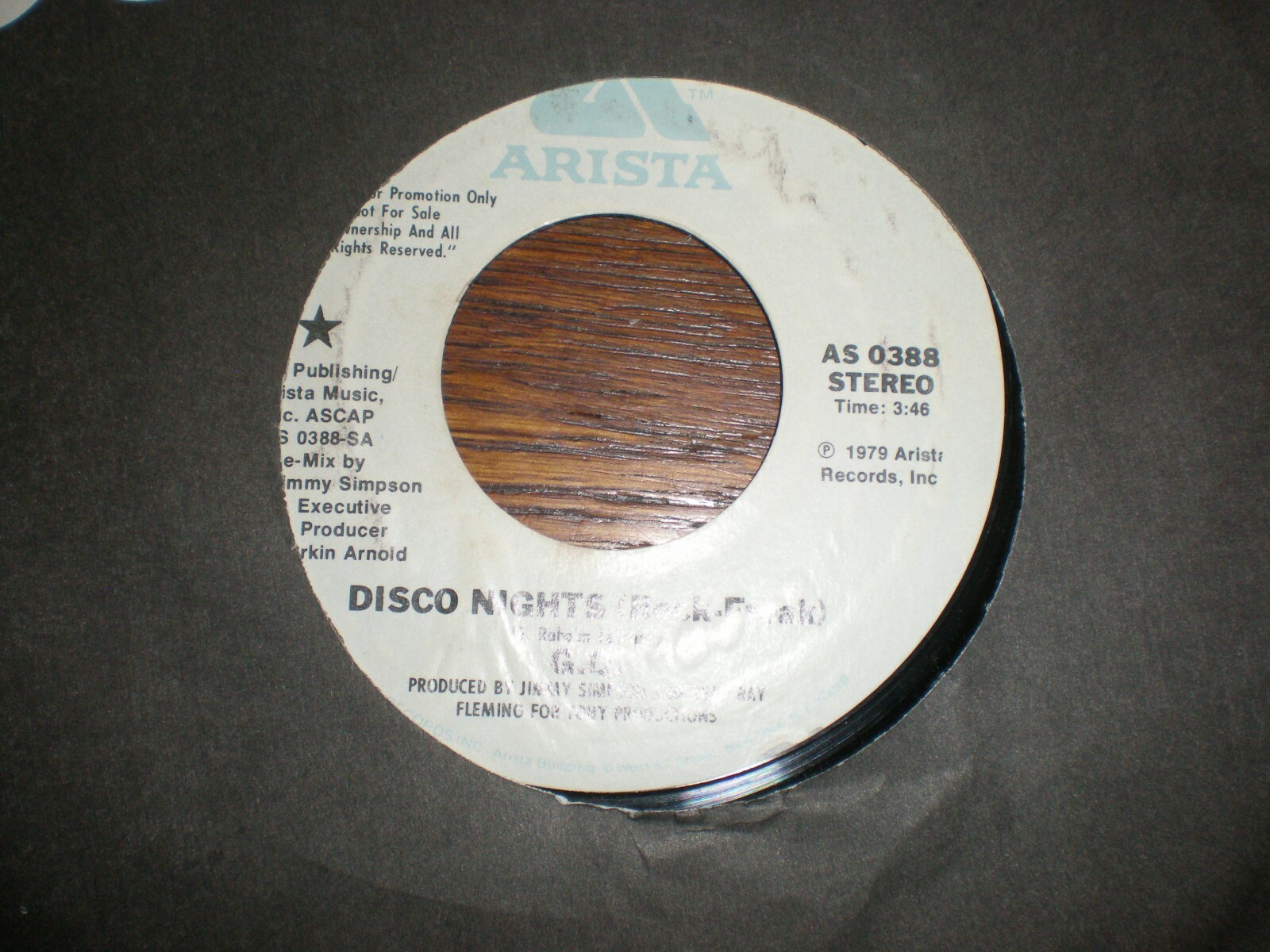 GQ 45 Disco Nights ARISTA PROMO
