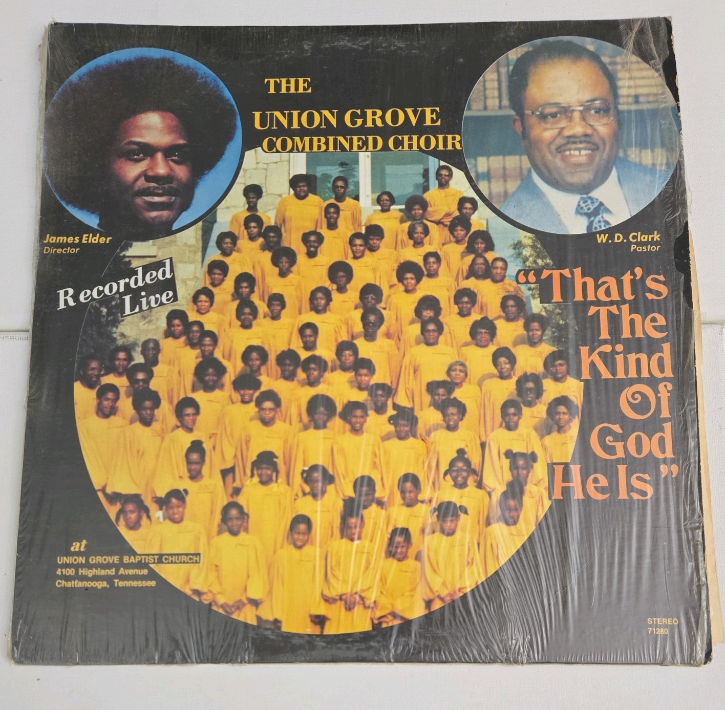 Rare 1981 Chattanooga, TN Private Press Black Gospel LP