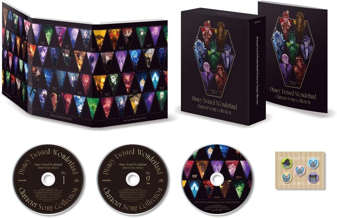 DISNEY TWISTED-WONDERLAND CHARACTER SONG COLLECTION LIMITED EDITION CD