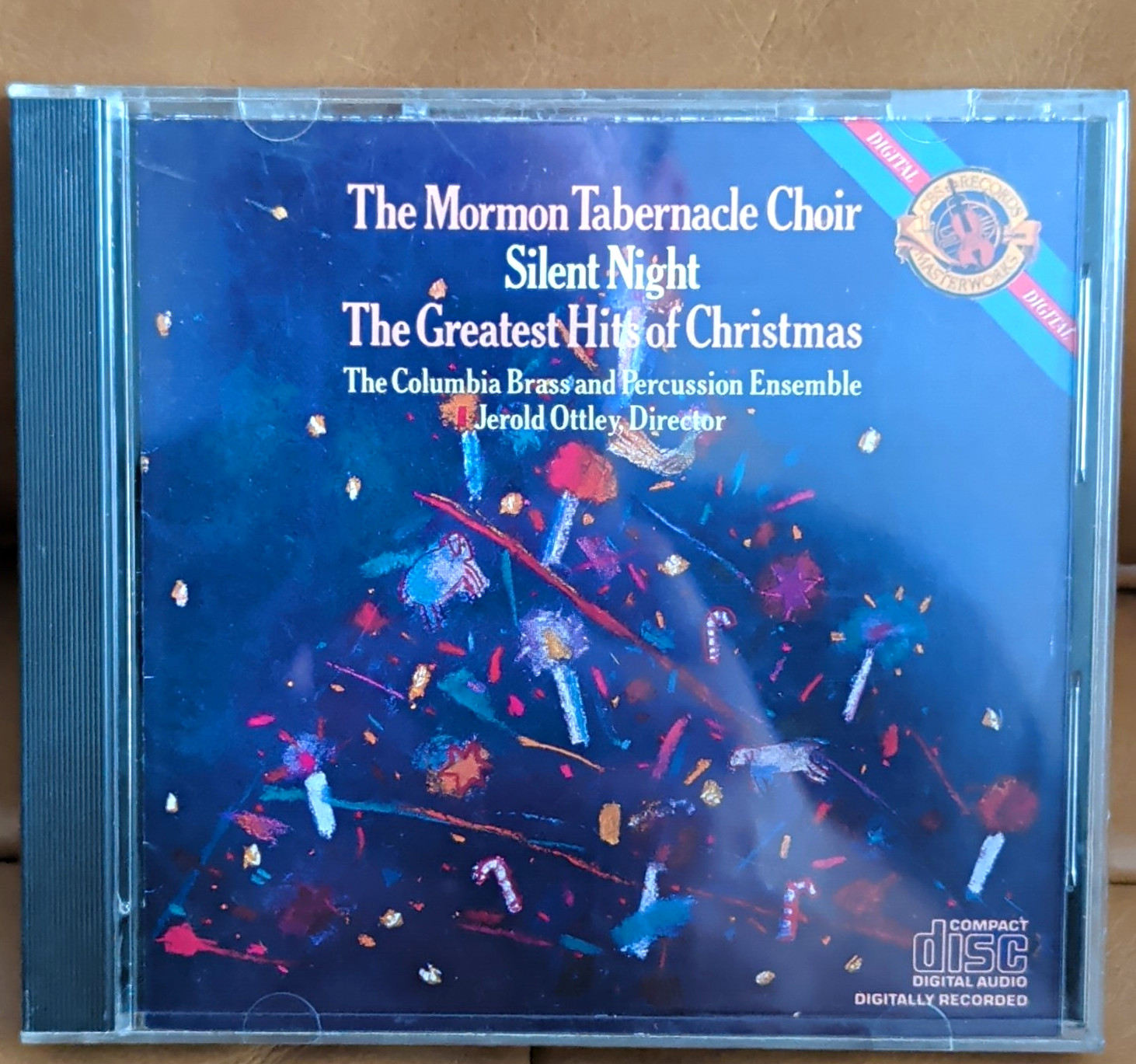 Mormon Tabernacle Choir Silent Night Greatest Hits Christmas CD 1981 MK 37206