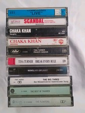 Lot Of 10 Vintage 1970's + 1980's R&B, Soul, Funk Cassettes picture