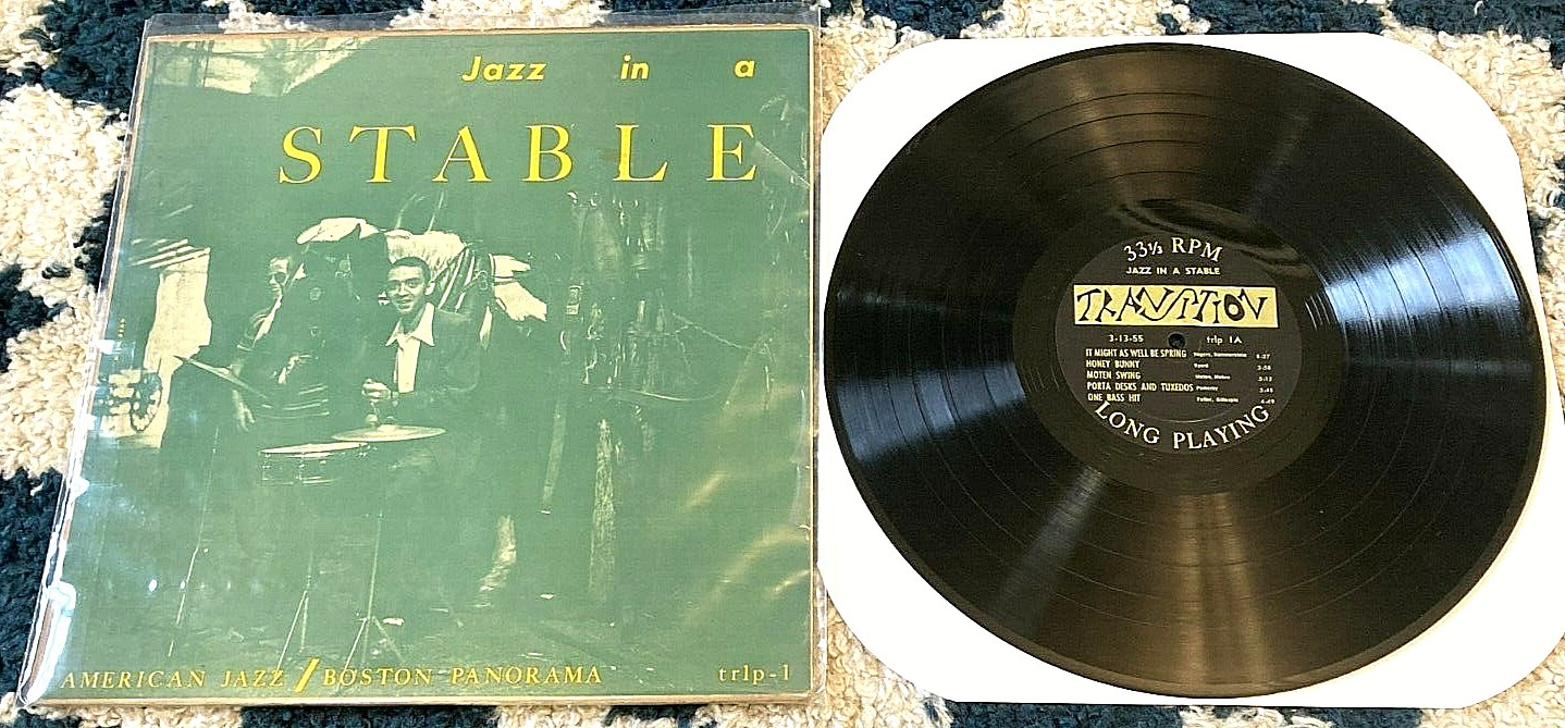 Herb Pomeroy ‎– Jazz In A Stable LP Transition/US rare jazz VG-/G