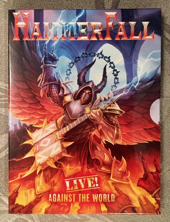 Hammerfall - Live Against The World 2-CD + Blu-Ray (Autographed by entire band)