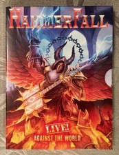 Hammerfall - Live Against The World 2-CD + Blu-Ray (Autographed by entire band) picture