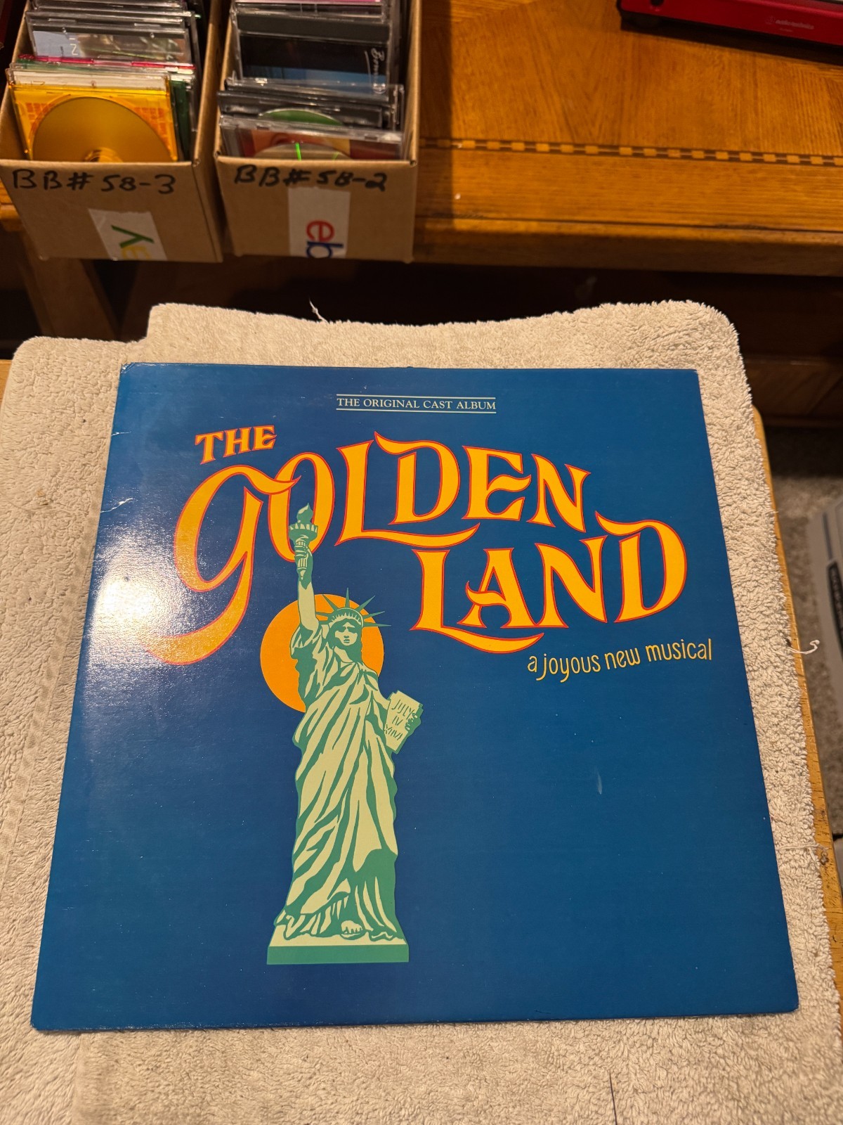 The Golden Land - A Joyous New Musical LP - GOOD CONDITION W/DUST SLEEVE