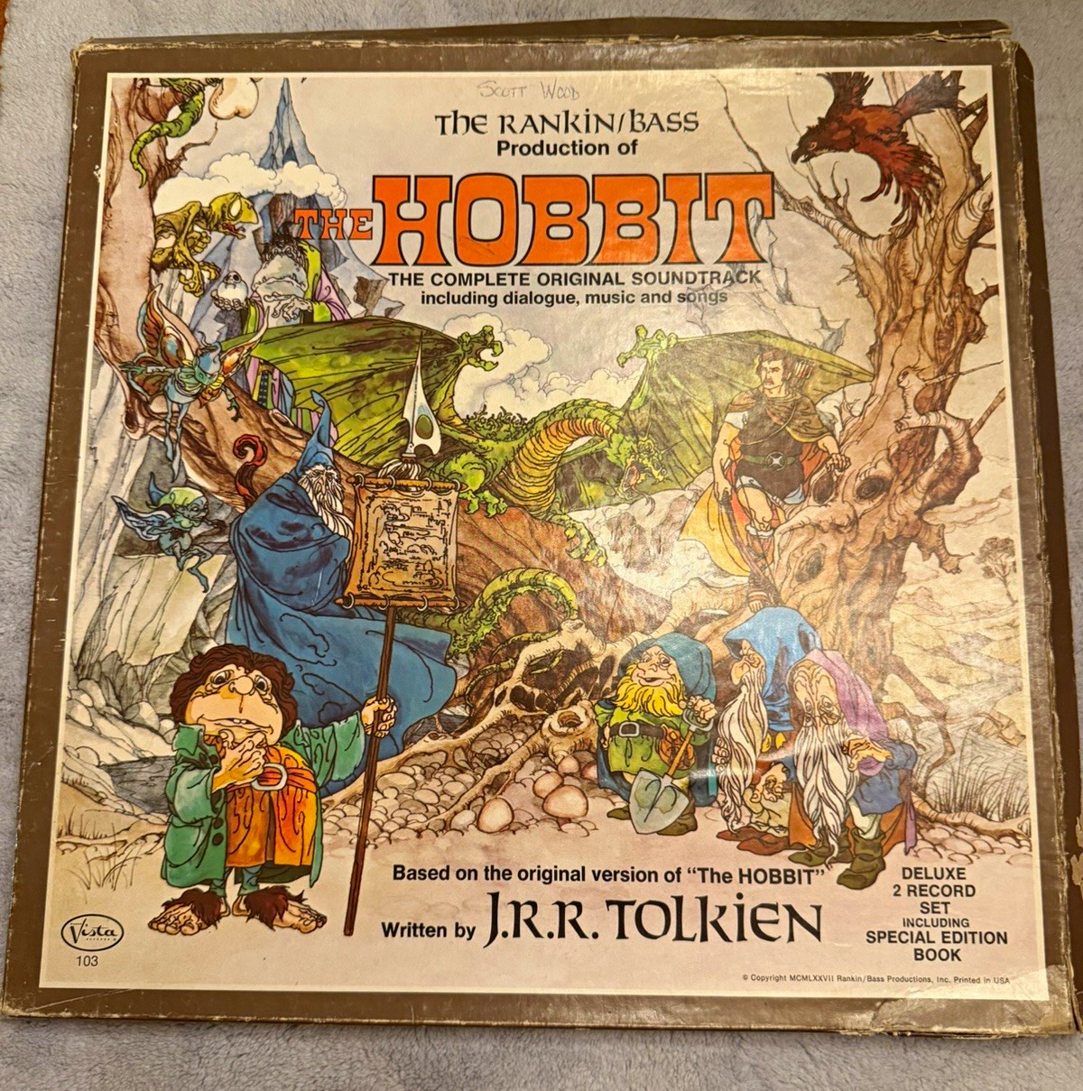 Rankin/Bass The Hobbit Complete Original Soundtrack 1977 12