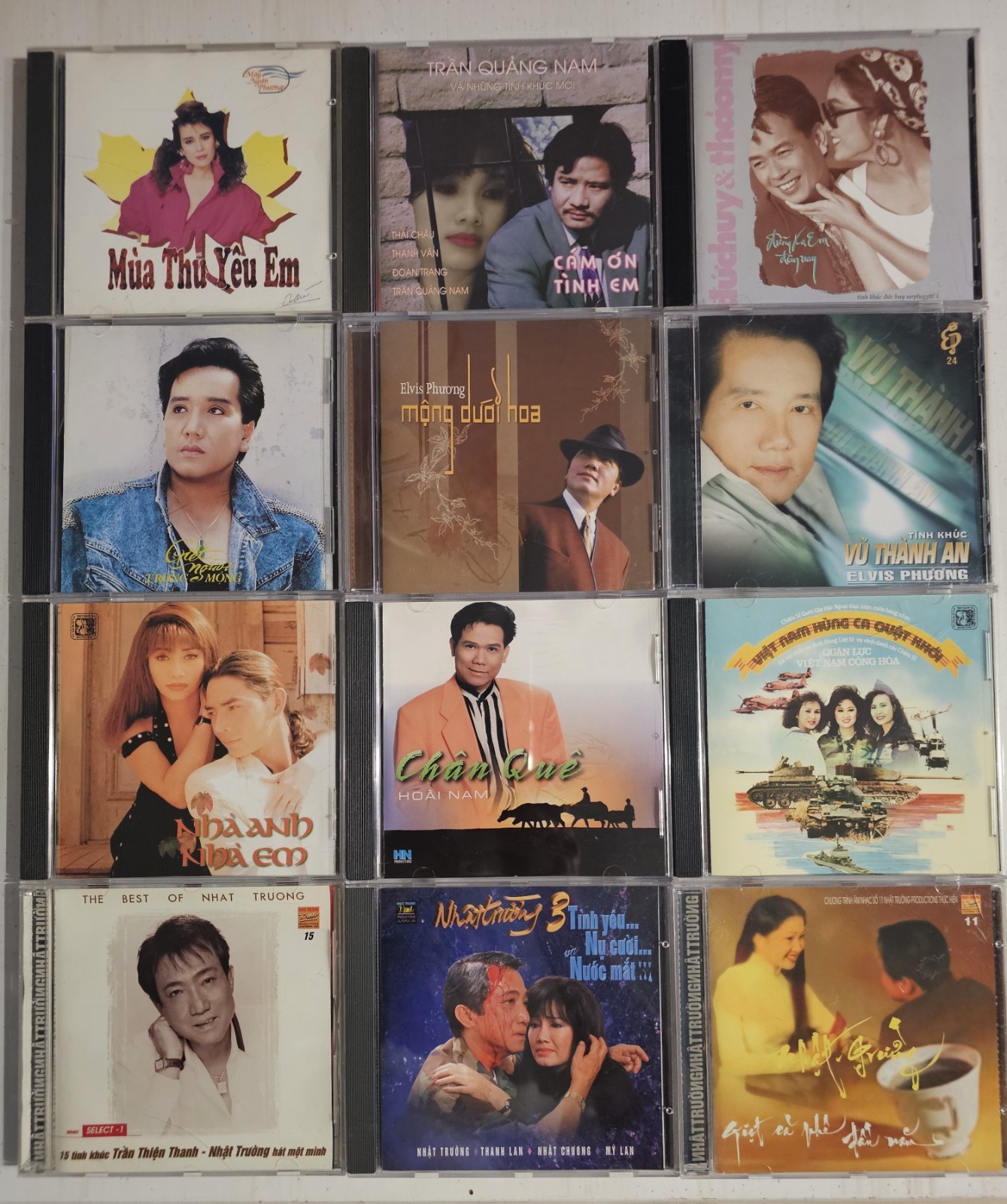 Vietnamese Music CD - Lot of 12 CDs