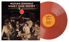 WAYLON JENNINGS HONKY TONK HEROES NEW LIMITED 180G RED RUST LP YOU ASK ME TO picture
