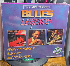Blues Legends 3CD Box Set Digitally Remastered John Lee Hooker B.B. King Muddy W picture
