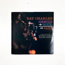 Ray Charles - Genius + Soul = Jazz - Vinyl LP Record - 1988 picture