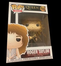 Roger Taylor “QUEEN” Hand Signed Funko Pop picture