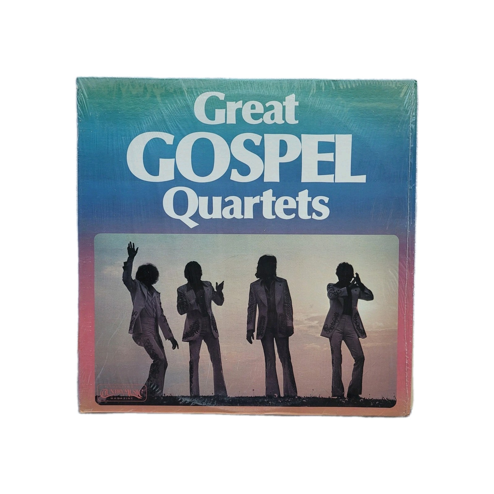 Great Gospel Quartets LP Record 1977 Columbia Special Products Gospel 33RPM
