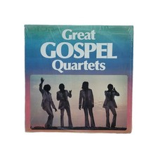 Great Gospel Quartets LP Record 1977 Columbia Special Products Gospel 33RPM picture