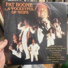 Pat Boone NEW Sealed Gospel LP  A Pocketful of Hope 1982 Thistle Records picture
