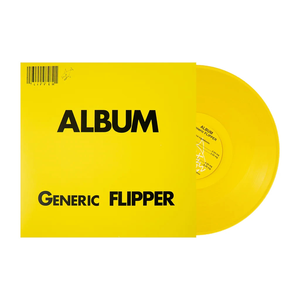 Flipper ‎– Album Generic Flipper - 180g Yellow Vinyl (Superior Viaduct)  SEALED