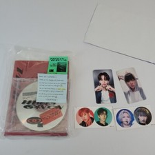 Omega X CD Whats Goin On photo card sticker sheet Poster Kpop Art Book Sealed picture
