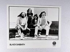 Black Sabbath Photo Ozzy Osbourne Original Vertigo B/W Promo late to mid 1970s picture