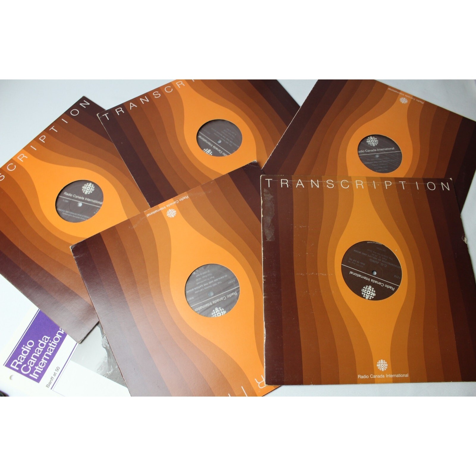 5 LP SET RADIO CANADA INTERNATIONAL 12\