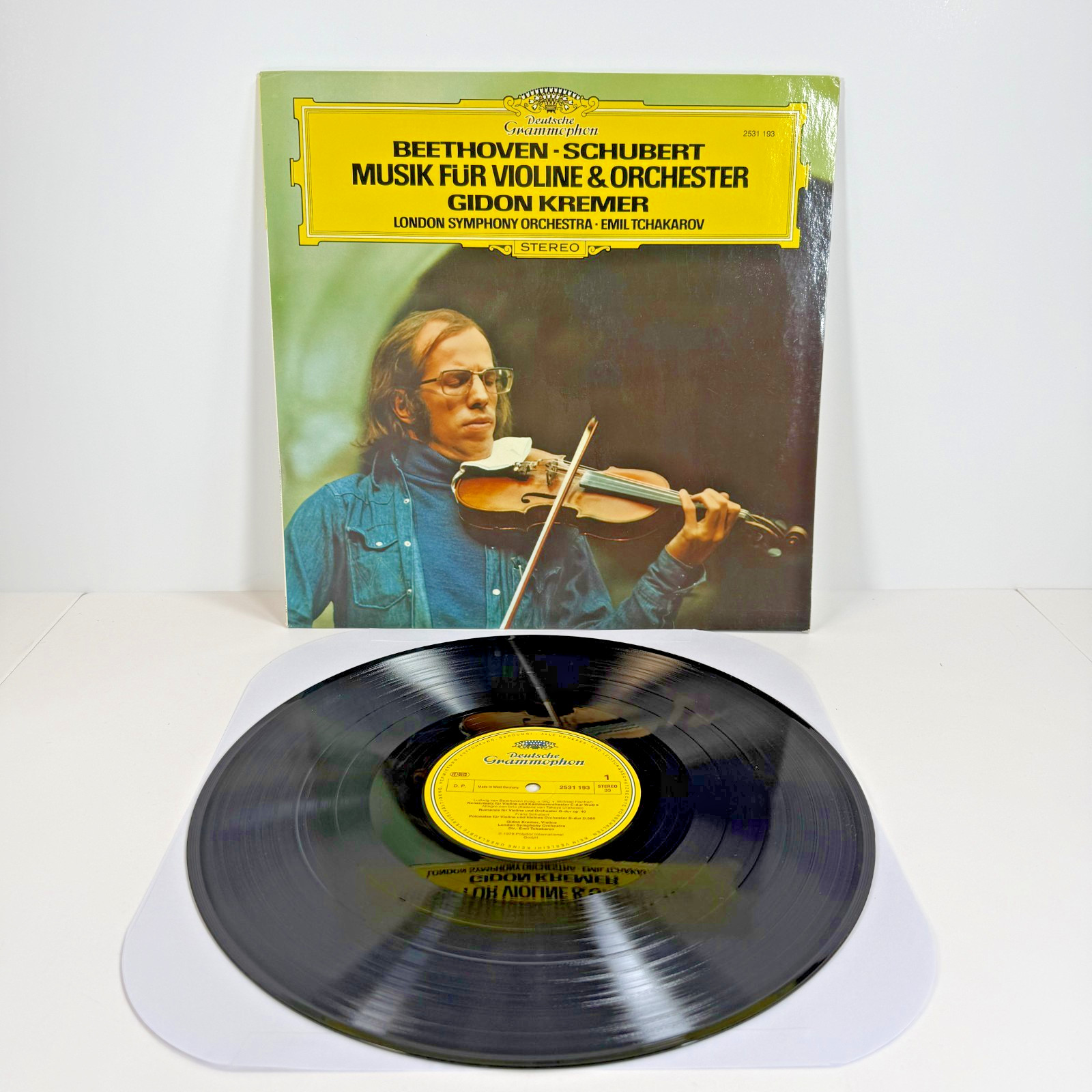 GIDON KREMER Beethoven -Schubert German Music for Violin & Orchestra