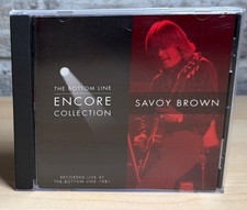 Bottom Line Encore Collection LIVE 1981 by Savoy Brown (CD, 1999) RARE NM DISC picture