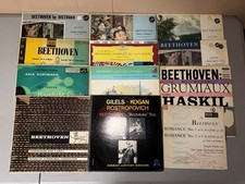 Lot of 12 Vintage Classical Beethoven Vinyl Records - All Untested/As Is picture