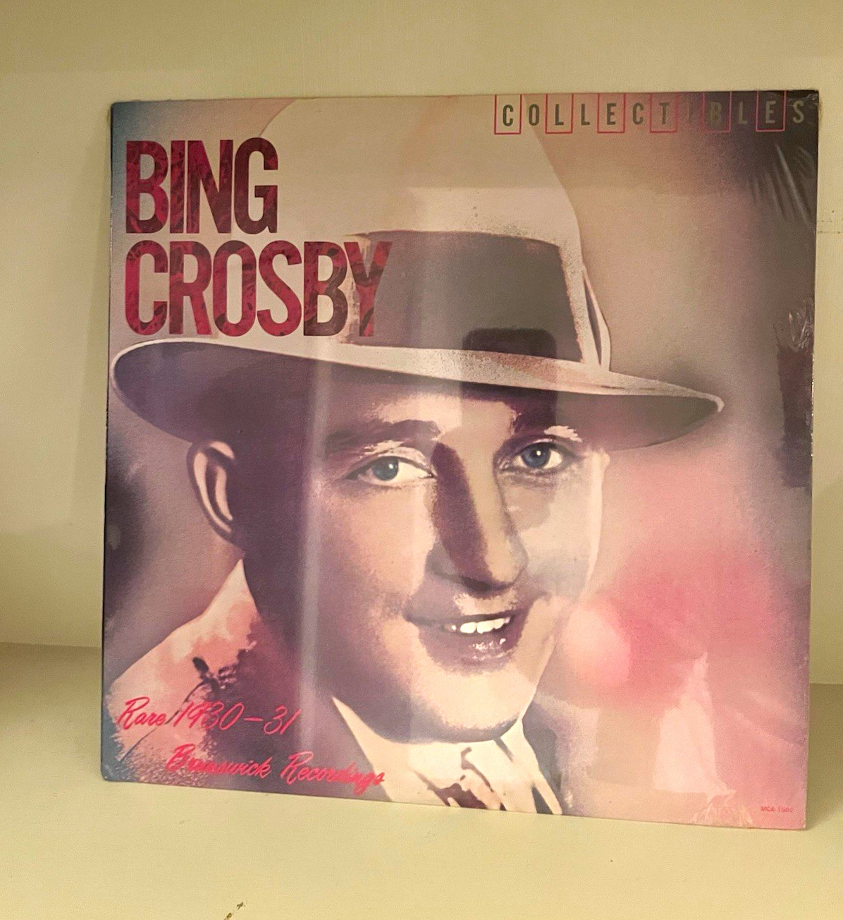 Bing Crosby Rare 1930-31 Brunswick Recordings LP MCA-1502 1982 SEALED Vinyl