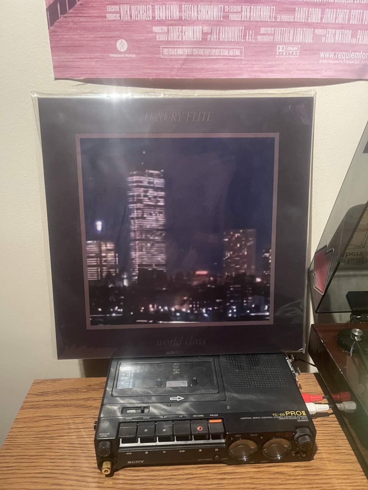 LUXURY ELITE – WORLD CLASS vaporwave vinyl RARE virtual algorithm GOLD MARBLE