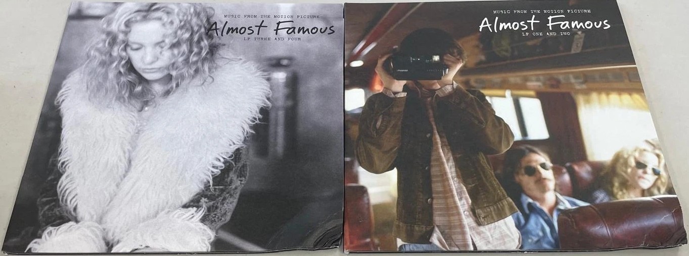 ALMOST FAMOUS 20TH ANNIVERSARY DELUXE SOUNDTRACK 4LP(MISSING BOX & DISCS 5-6)
