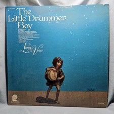 Living Voices The Little Drummer Boy Vinyl LP Reissue CAS-911 Trutone Press VG+ picture