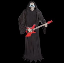 Lowe's Haunted Living 6.1FT Bluetooth Reaper Guitar Animatronic #5746902 RARE picture