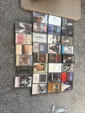 Various Cassette Tapes 30 cassettes lot picture