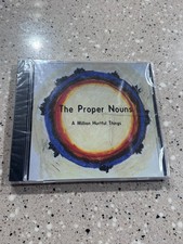The Proper Nouns: Million Hurtful Things Music CD NEW/SEALED - Cracked Case picture