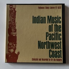Indian Music of the Pacific Northwest Coast Folkways 1967 2x Vinyl LP FE4523 picture