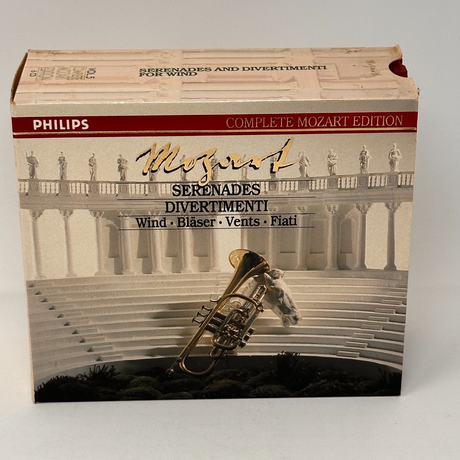 Mozart: Wind Serenades & Divertimenti 6 CD Box Set Philips Complete Mozart Vol 5