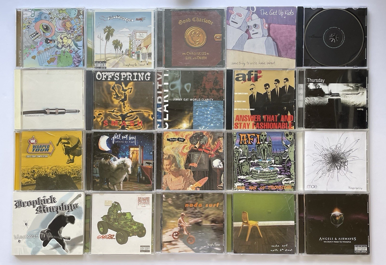 HUGE Lot Of 37 Emo/Screamo/Pop-Punk/Alternative CD’s Rare & OOP Titles Included