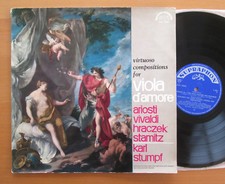 SUA 10568 Virtuoso Compositions For Viola D'Amore Karl Stumpf NM Supraphon Mono picture