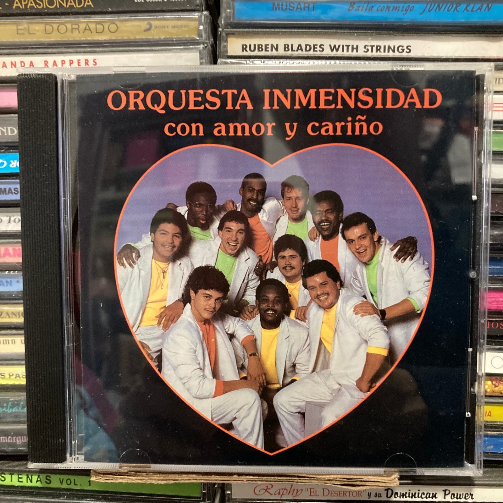 Orquesta Inmensidad Con Amor Y Carino CD ML 63 Johnny Pacheco Salsa Romantica