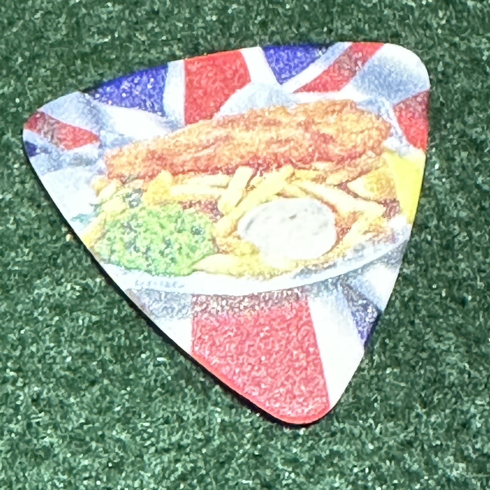 Guitar Pick / Metallica / World Tour 72 Seasons / London Fish Chip / 5 July 2026