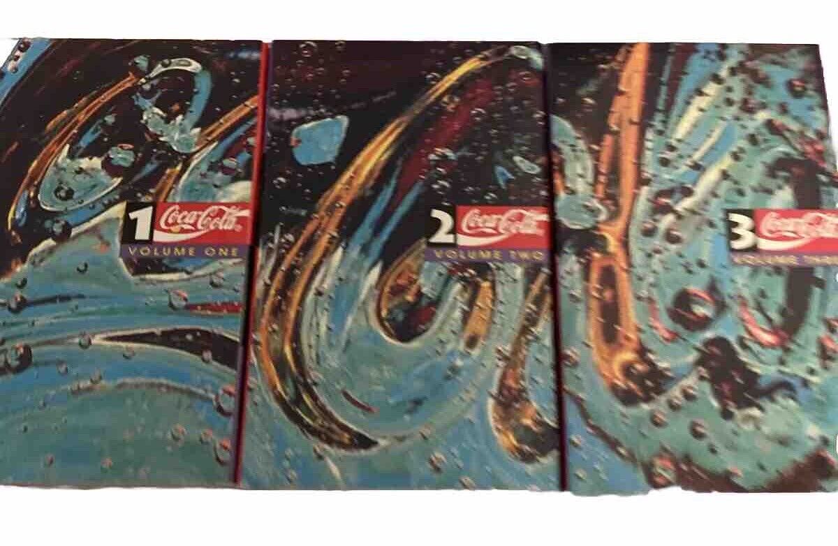 90’s Vintage Collectible Coca Cola Cassettes (3) Volume 1-2-3. Fast Shipping