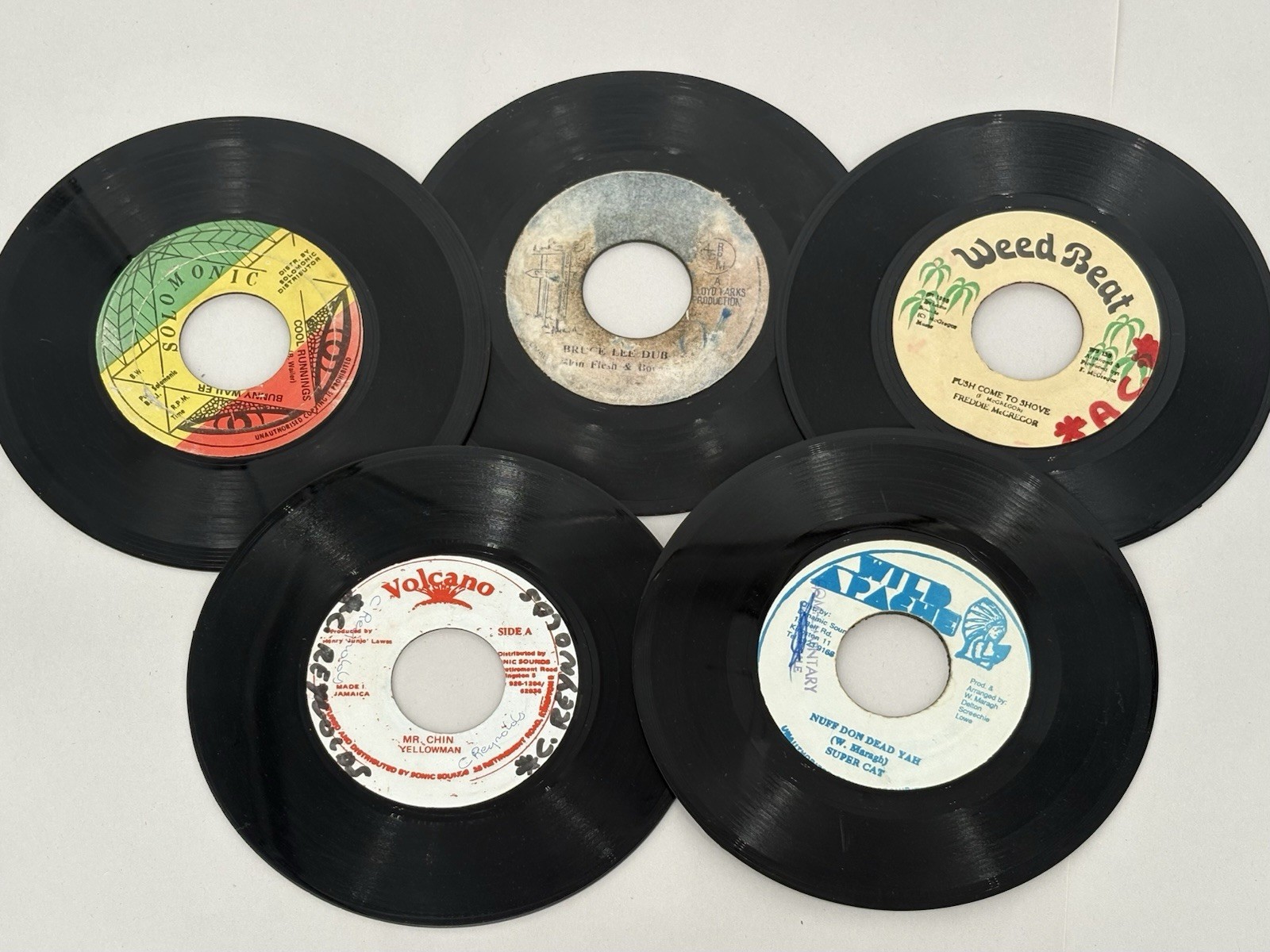 Lot of 5 Vintage 7