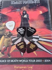 Iron Maiden Guitar Pick / plectrum unused Fender / Ernie ball Janick Gers 2007 picture