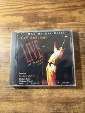 Why We Are Here - Carl Anderson Live at Agape CD (1997) Brand NEW Sealed Audio picture