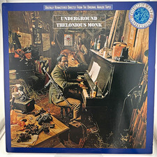 Thelonious Monk - Underground Columbia Jazz Masterpieces Remastered Vinyl LP picture
