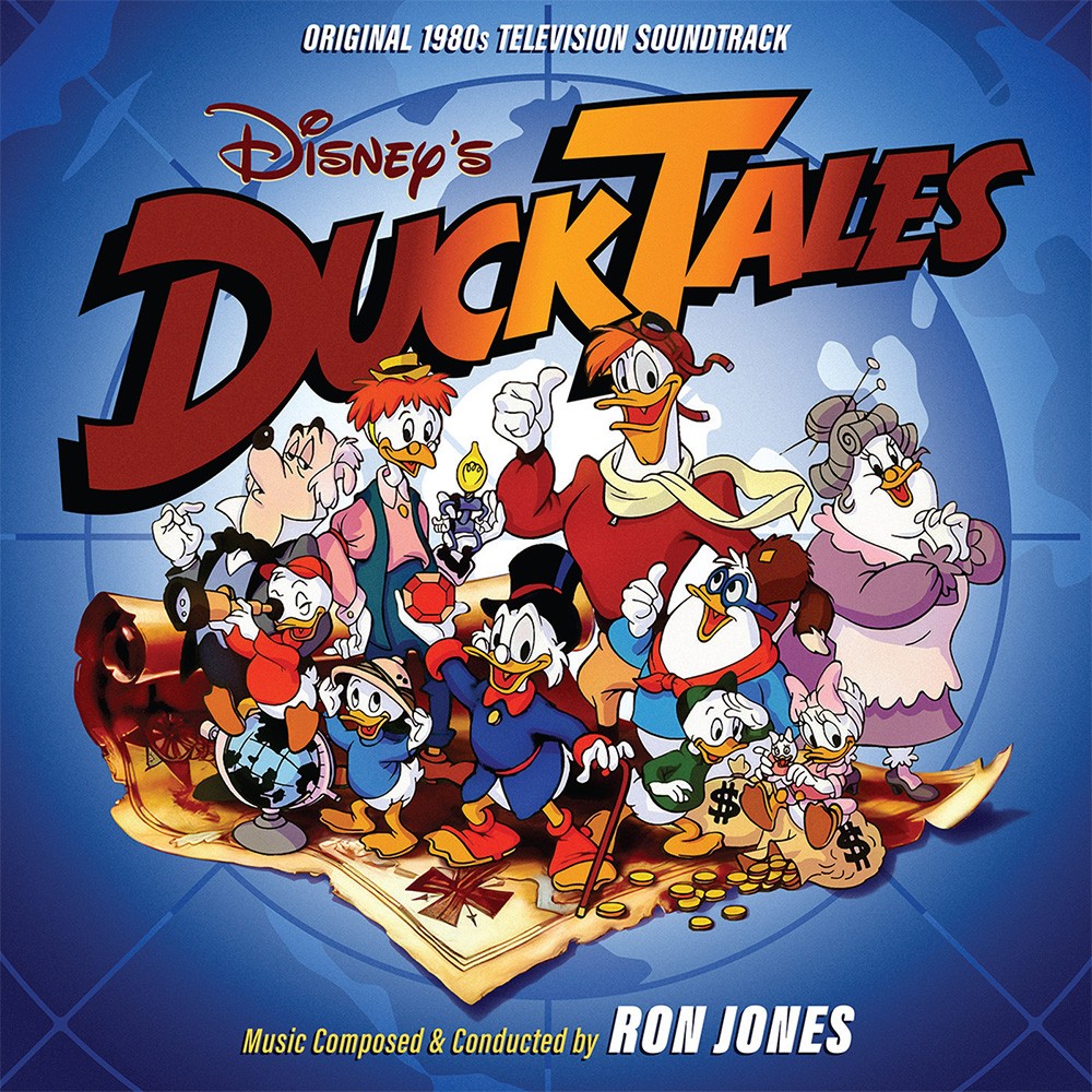 Duck Tails TV Series Soundtrack CD Ron Jones 2 Disc Set Disney 19CDD132